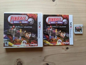 Pinball Salón de la Fama The Williams Collection Nintendo 3DS 2011 Raro Completo CIB - Imagen 1 de 6