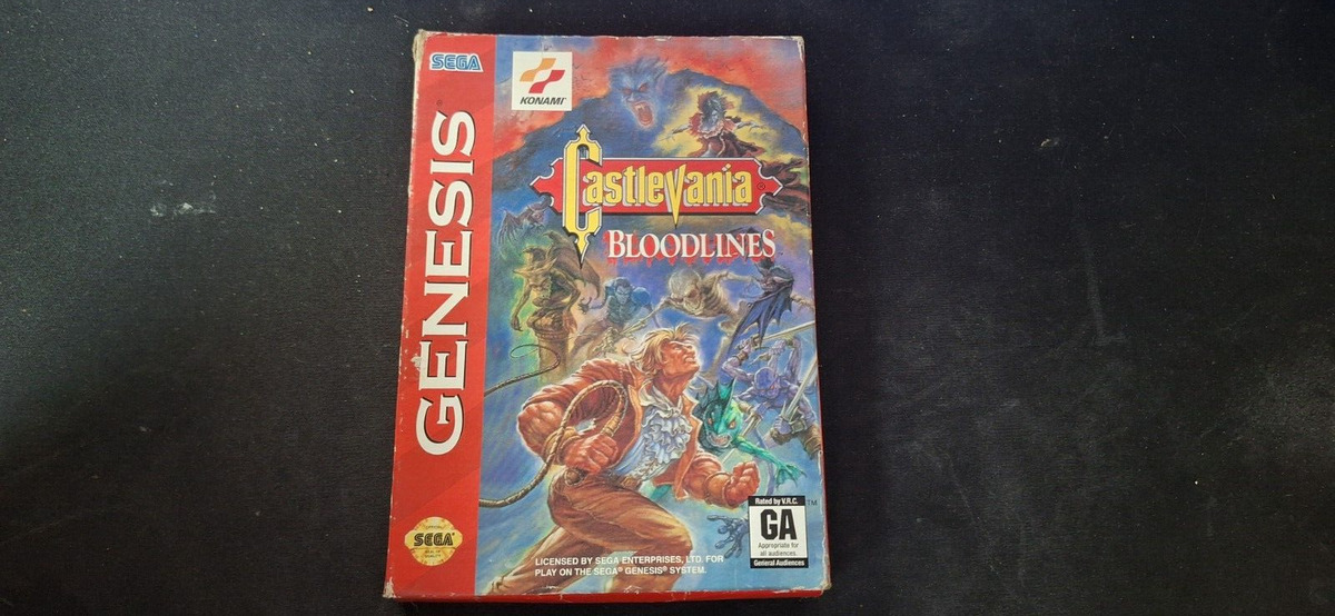 Castlevania: Bloodlines SEGA Video Games for sale - eBay Castlevania: Bloodlines SEGA Video Games for sale - eBay