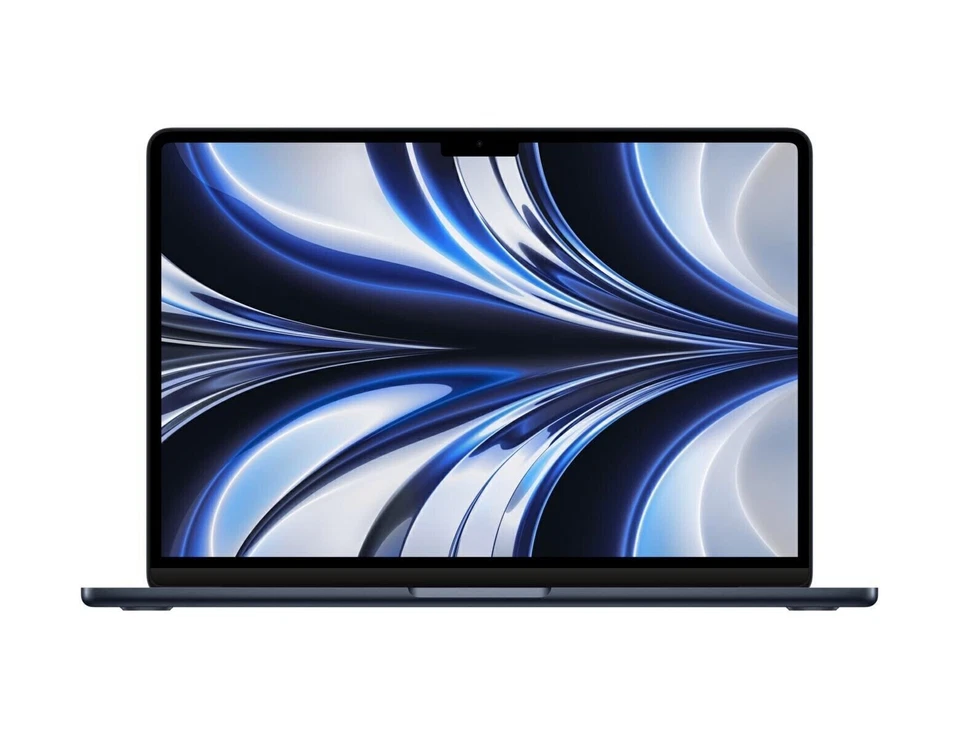 Apple MacBook Air 13,6" (256GB SSD, Apple M2 8 CPU/8 GPU, 3,49GHz, 8GB RAM) Laptop - Mezzanotte - MLY33T/A (2022)