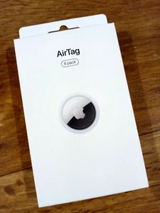 Pack 4 AirTag - Apple Tracker Porte Clé Traceur Connecté Bluetooth A2187 iPhone - Zdjęcie 1 z 7