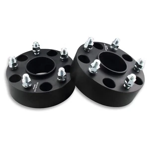 2pc 5x4.5 Hubcentric Wheel Spacer 2 Inch 12x1.5 Studs 64.1 Hub for Honda Accord - Picture 1 of 7