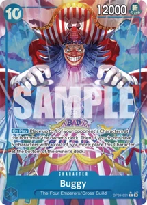 One Piece Emperors in the New World Buggy Alt Art OP09-051 NM english - Picture 1 of 1