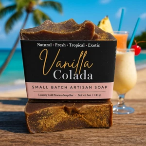 Vanilla Colada Soap - Picture 1 of 21