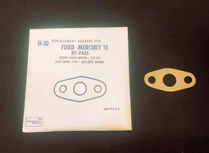 United Delco H-10 Ford Mercury V8's By-Pass 1954-1963 Water Outlet Gasket - Picture 1 of 2