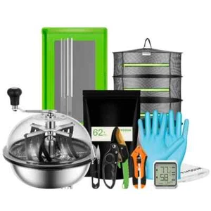 VIVOSUN Inclusive Harvest Kit, 19” Bowl Trimmer,Trim Tray, Drying Rack Tools - Picture 1 of 6