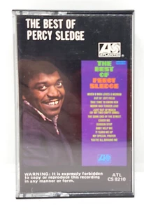 THE BEST OF PERCY SLEDGE CASSETTE *TESTED* ~ ATLANTIC RECORDS - Picture 1 of 3