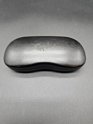 RAY BAN BLACK AUTHENTIC EYEGLASSES CASE ONLY Used Condition - Image 1 of 4