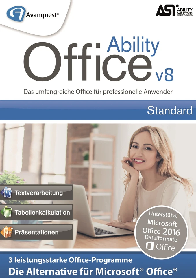 Ability Office 8 BOX mit CD - Bild 1 von 4
