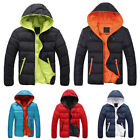 Men Jackets Puffer Bubble Down Coat Quilted Padded Winter Warm Zip Up Outwears*