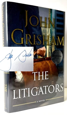 The Litigators SIGNED by John Grisham, 2011 HCDJ 1st ed 1st print Mylar, Fine - Image 1 of 4