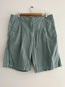 Country Road Cotton Chino Style Shorts Size 14 Green - Picture 1 of 9