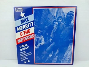 MAX MERRITT & THE METEORS, 17 TRAX OF MAX 1986 12"x33rpm RARE OZ RECORD ALBUM - Picture 1 of 4