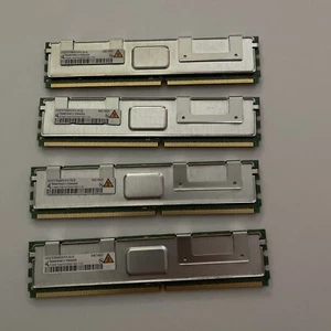 Qimonda HYS72T64400HFA-3S-B 512MB 1Rx8 PC2-5300 Lot Of 4 - Picture 1 of 4