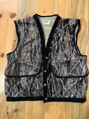 Cabela’s Hunting Vest , Mens Medium, Vintage Camo, USA - Image 1 of 3