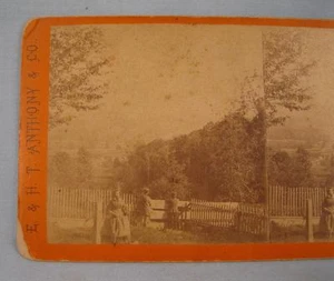 Stereoview E & H T Anthony & Co Valley Of The Butternut Creek Erie Rail Road (O) - Picture 1 of 4