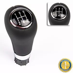 Pomello Leva del Cambio per Mercedes A B C Class W169 W245 W203 5 Marce Nero - Foto 1 di 6