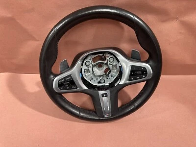 Volante deportivo BMW F44 228XI 228I M cuero paletas de cambio OEM 29 k millas Foto 1 de 4