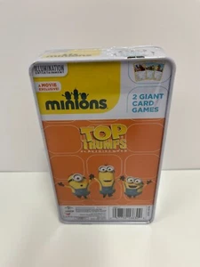 Minions Two Giant Card Games Top Trumps in Tin Item# 1663K - Picture 1 of 6