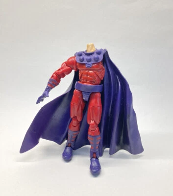 漫威传奇 X 战警系列 3 万磁王 6 英寸可动人偶仅零件不完整 — 第 1/4 张图片