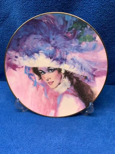 VINTAGE AVON MRS P.F.E ALBEE THE FOUR SEASONS PLATE “SPRING’S MAGIC SPLENDOR “ - Picture 1 of 6