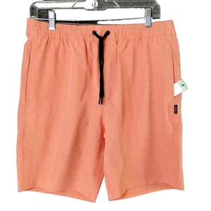 O'Neill Shorts Men's 8 Reserve E-Waist Hybrid Hyperdry Heathered Coral Pockets - Picture 1 of 8