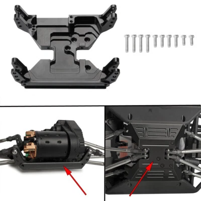 CNC Metall Chassis Kufenplatte für SCX10 III AXI03004 Capra 1/10 RC Rock Crawler - Bild 1 von 4