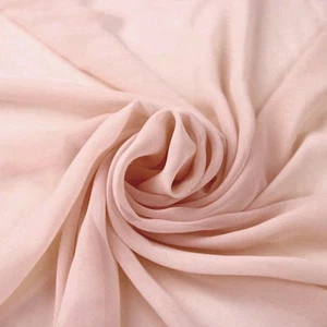 Danielle HELLROUGE ROSA Polyester Hi-Multi Chiffon Stoff Meterware - 10075 - Bild 1 von 1
