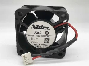 NEW Nidec 4020 D04G-24TS2 01 DC24V 0.17A 40*20MM Cooling Fan - Picture 1 of 3