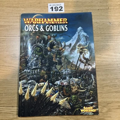 Warhammer Orcs and Goblins Supplement Games Workshop 2000 Edition Paperback - Image 1 of 4