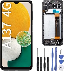 Para Samsung Galaxy A13 SM-A137F 6.6" LCD Pantalla Táctil Repuesto + Marco - Imagen 1 de 4