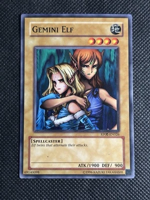YuGiOh! - Gemini Elf RP02-EN026 Common Unlimited Edition Near Mint - Image 1 of 2
