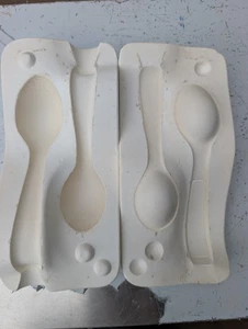 Molde de cerámica de fundición deslizante vintage de miel cucharas de gelatina - Imagen 1 de 3