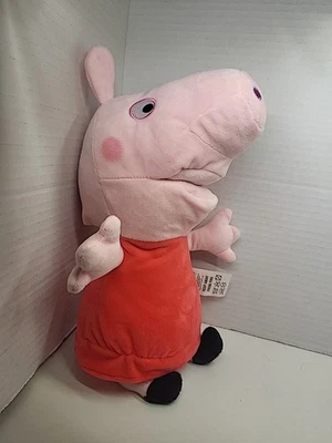 Peppa Pig Hand Puppet Stuffed Plush 12 In. - Image 1 of 4