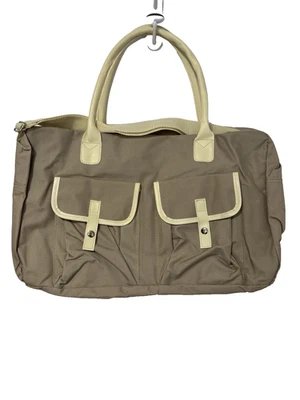 Bolso de Viaje Ligero Tostado Vacaciones Neutro Básico Simple Esencial Informal Foto 1 de 4