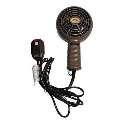Vidal Sassoon Curly Hair Pro 1600 Watt Diffuser Round Dryer VS-904 Compact Vtg - Image 1 of 4