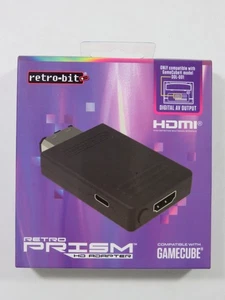 RETRO PRISM HD ADAPTER HDMI NINTENDO GAMECUBE (GC) EURO (NEUF - BRAND NEW) - Picture 1 of 2
