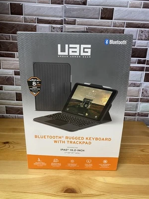 UAG Bluetooth Rugged Keyboard Case with Trackpad For iPad 10.2" 7th 8th 9th Gen  - Image 1 of 4