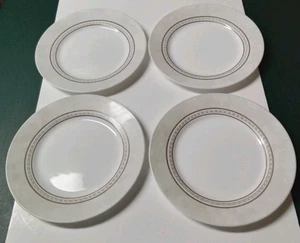 Corelle Lifestyles Pewter 10 3/4” Dinner Plate Set of 4 - Picture 1 of 4