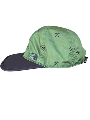 Gorra de senderismo The North Face Horizon plegable con logotipo de billete verde negra hacha bonita difícil de encontrar Foto 1 de 4