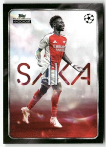 Topps Knockout 2025 Champions League No. Bukayo Saka Star Player - Imagen 1 de 2
