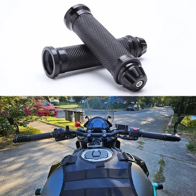 Motorrad Lenkergriffe Griffe 22 mm - 24 mm für Kawasaki Z400 Z900 Z650 Z500 Z125 - Bild 1 von 4
