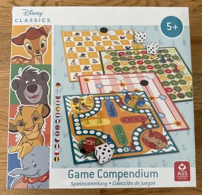 Disney Game Compendium Bambi Dumbo Jungle Book & Lion King 4 Games New Sealed - Image 1 of 4