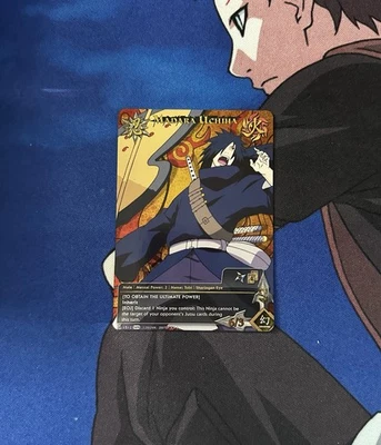 Naruto CCG Madara Uchiha Super Rare Avenger’s Wrath N-1512 NM - Image 1 of 4