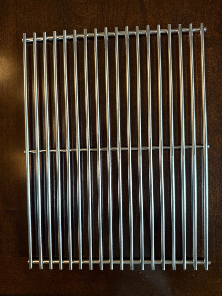 Par de rejillas de cocina de acero inoxidable de calibre pesado para BROILMASTER H3X Foto 1 de 4