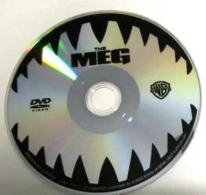 THE MEG (DVD, 2018)Jason Statham, NO CASE, Read Descript Section - Picture 1 of 1