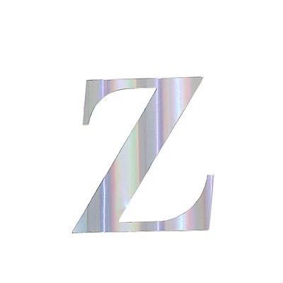 4 piezas 5 en letra Z pegatinas telón de fondo decoraciones fiesta boda recepción eventos Foto 1 de 4