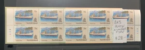 NORFOLK ISLAND BOOKLET 1991. Ship SP: BK3. with Plate number selvage. - Picture 1 of 1