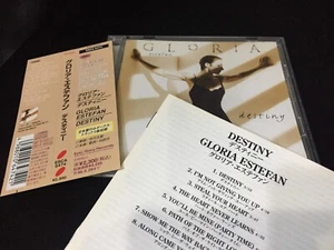 Gloria Estefan Destiny Promo Sample Japan OBI CD (Epic 1996) - Picture 1 of 5