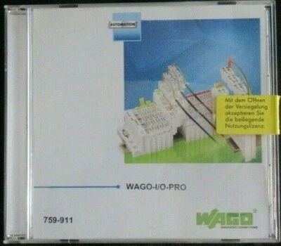 WAGO I/O-PRO CAA  LOGICIEL AUTOMATE 759-911 ## - Photo 1/3