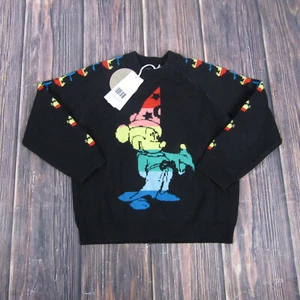 Stella McCartney x Disney NEW NWT Kids 8 Knit Mickey Fantasia Sweatshirt - Picture 1 of 4